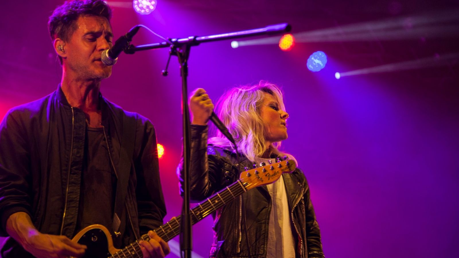 The Sounds durante su actuación en el festival Noroeste 2019