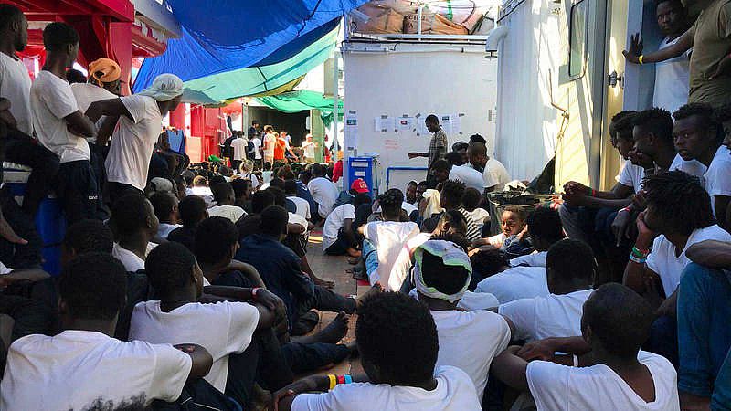 Alemania, Francia, Irlanda, Luxemburgo, Portugal y Rumanía acogerán a los 356 migrantes del Ocean Viking