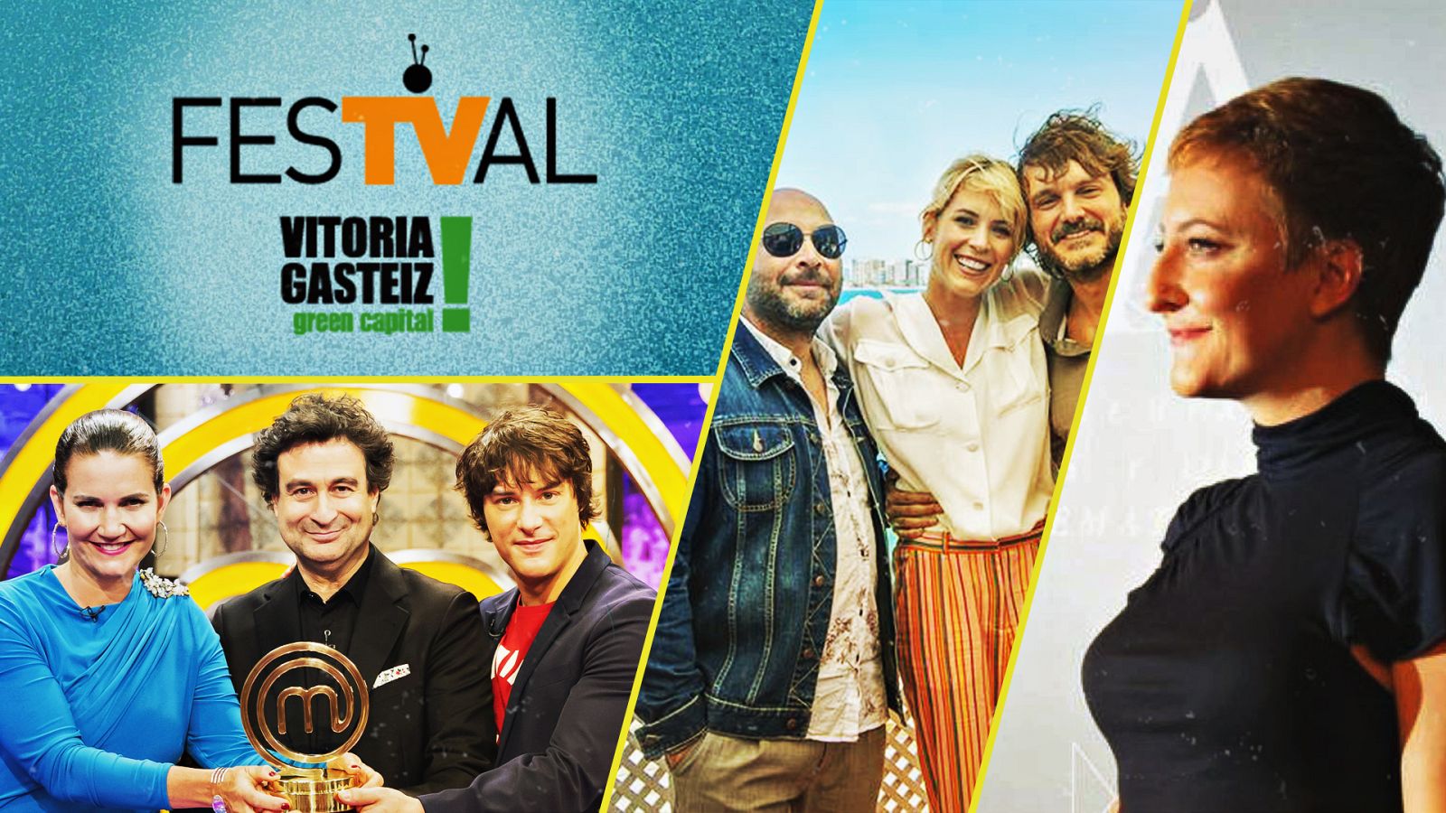 'Malaka', 'MasterChef Celebrity 4' y 'La Paisana', las novedades presentadas en el FesTVal de Vitoria 2019