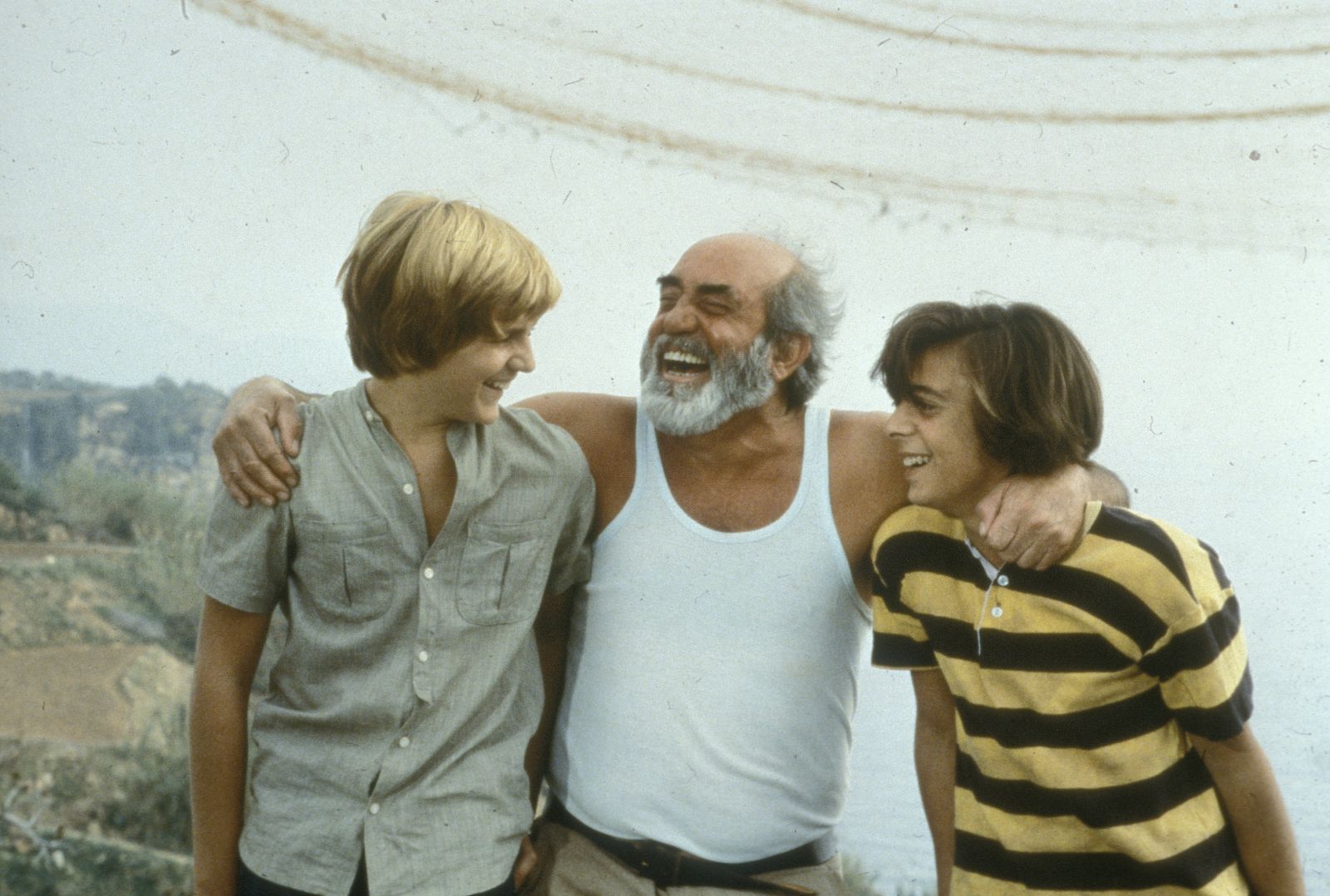 Javi y Pancho junto a Chanquete