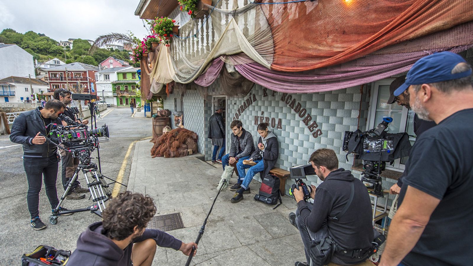 RTVE ultima el rodaje de Néboa