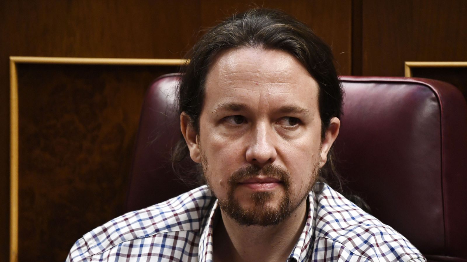 El líder de Podemos, Pablo Iglesias