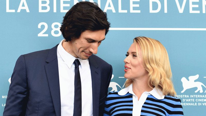 Scarlett Johansson y Adam Driver cautivan en Venecia con 'Historia de un matrimonio'