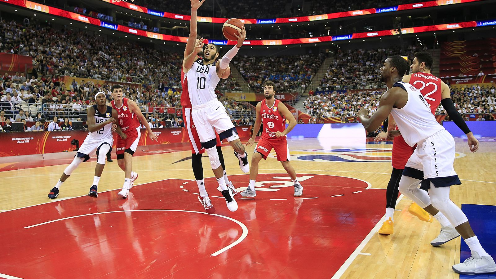 Basketball - FIBA World Cup - First Round - Group E - United States v Turkey