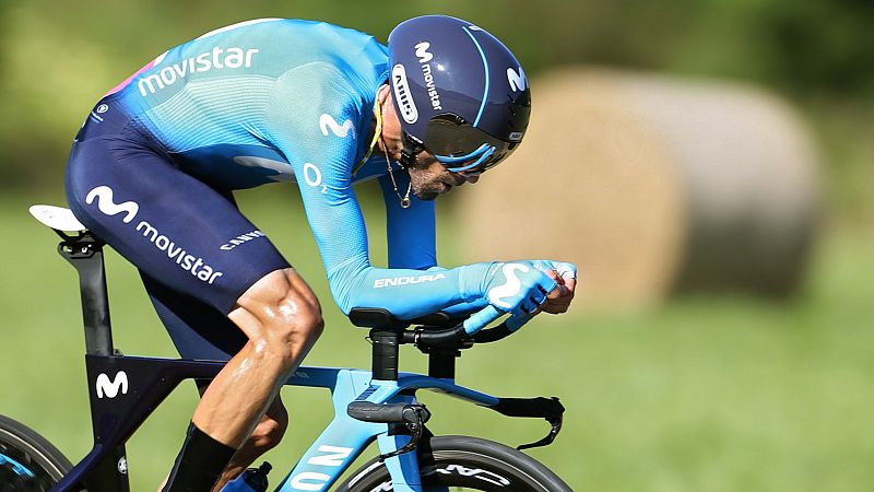 Valverde: "El tiempo perdido con Roglic entra dentro de lo lógico"