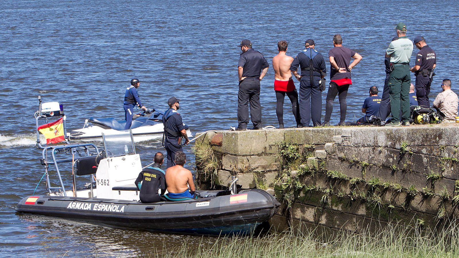Buscan a un triatleta desaparecido durante una prueba en el MiÃ±o