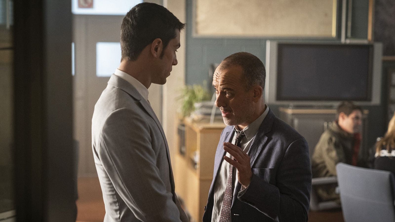 Javier Gutiérrez y Alejo Sauras vuelven a interpretar a Iago y Márquez en 'Estoy vivo'