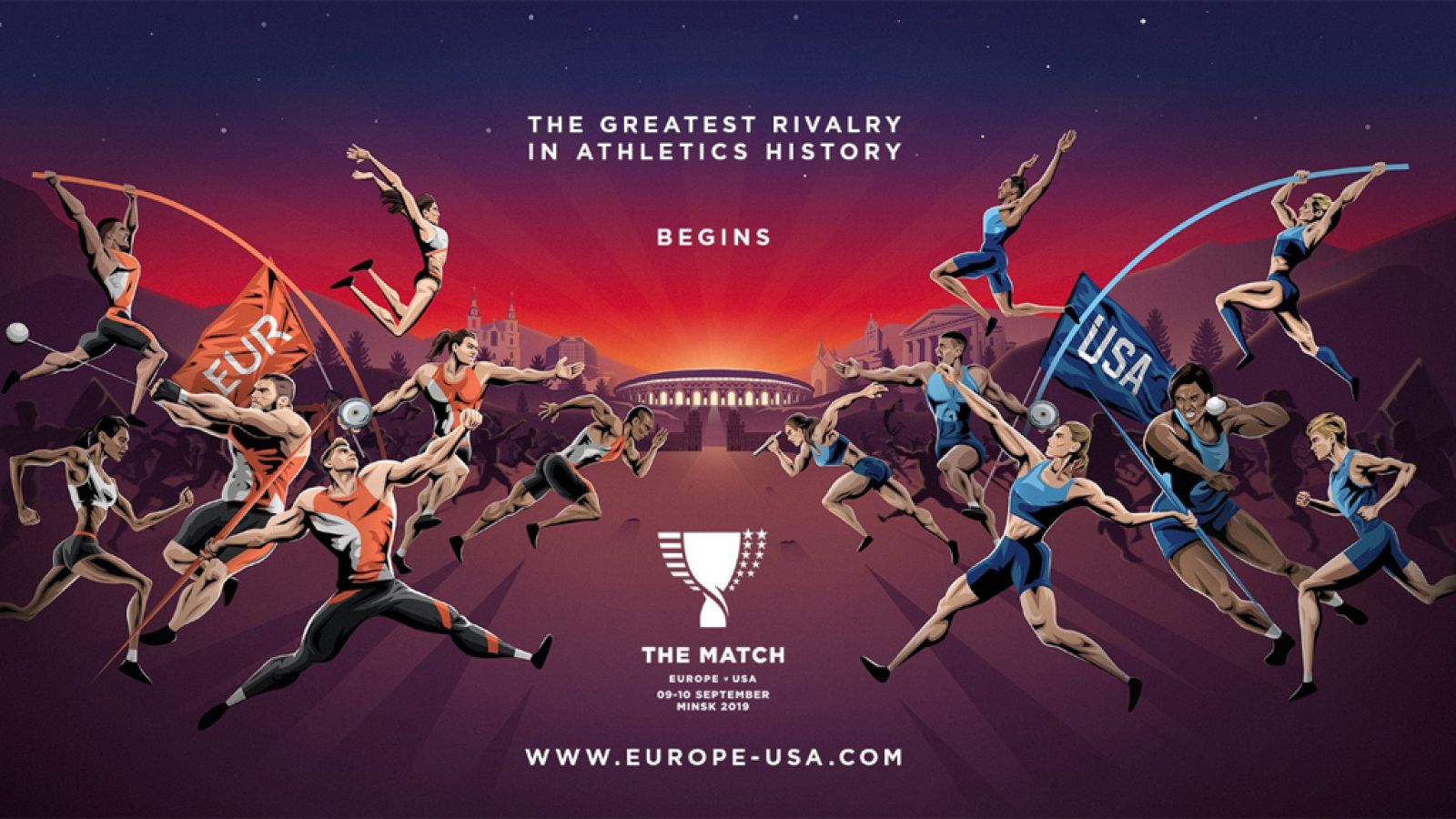 The Match, el gran duelo intercontinental del atletismo