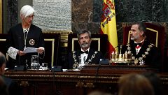 El Poder Judicial destaca la "obligación" de acatar la sentencia del 'procés' en la apertura del Año Judicial