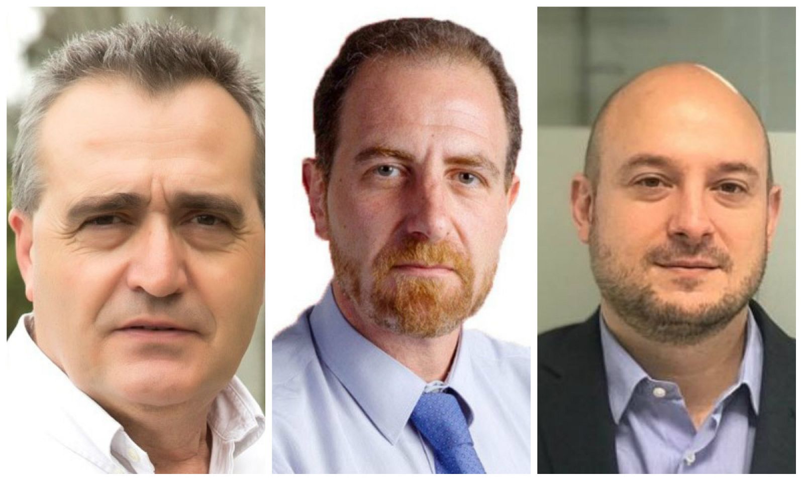 David Valcarce, Enric Hernández y Víctor Sánchez