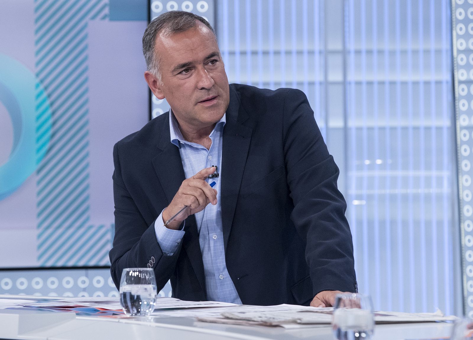 Xabier Fortes, presentador y director de 'Los desayunos de TVE'