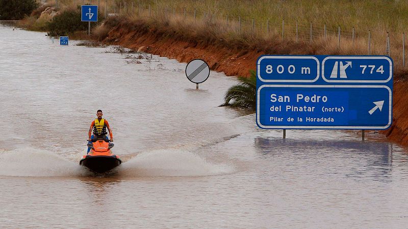 Así te hemos contado el paso de la gota fría por el sureste de la Península este viernes
