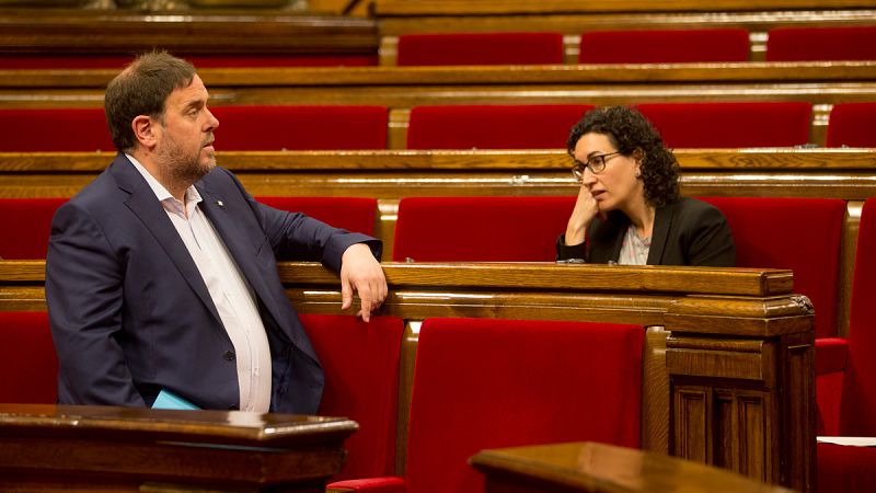 La militancia de ERC reelige al tándem formado por Junqueras y Rovira como presidente y secretaria general