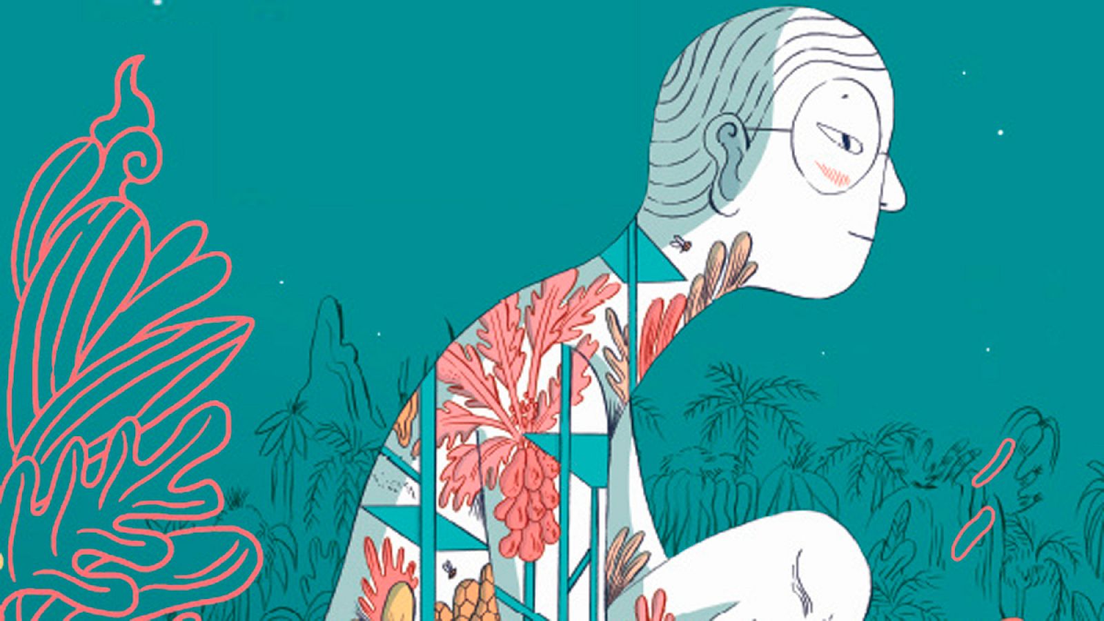 Detalle de la portada de 'Papaya Salad'