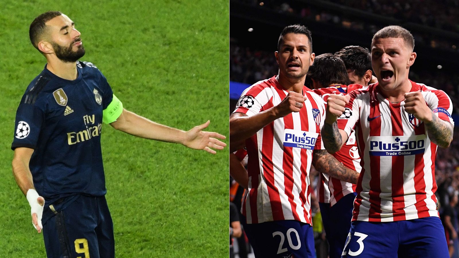 Champions: Madrid y Atlético