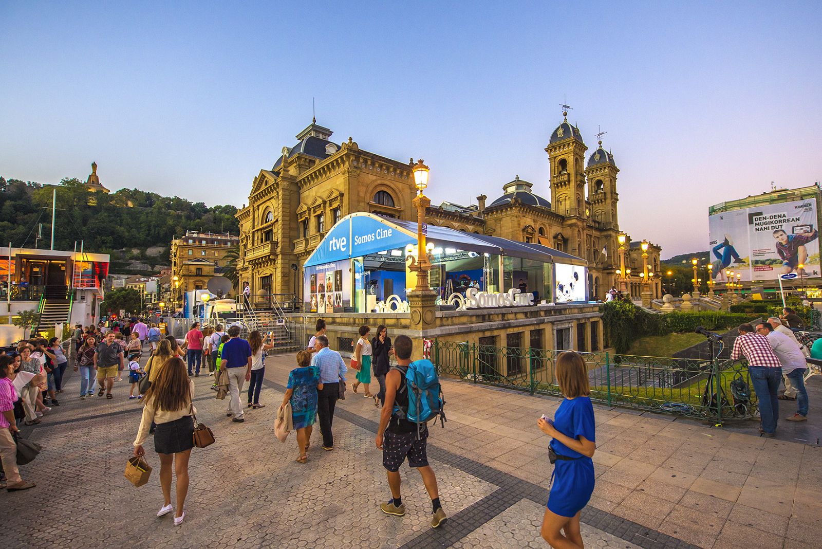 La carpa de RTVE acogerá a los programas de La 1 y la 2 durante el festival