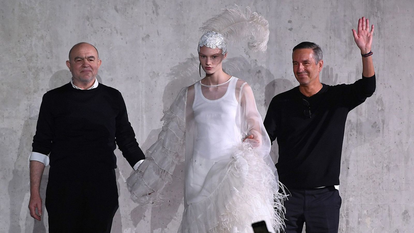 Dries Van Noten y Christian Lacroix