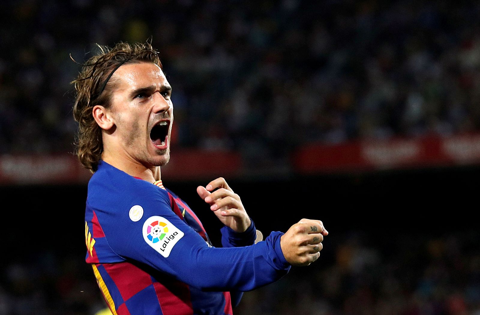 Griezmann con el Barcelona