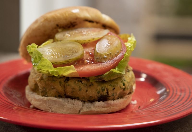 Receta de "hamburguesa vegetal" de Dani Garca