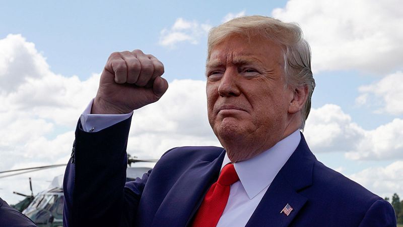 Trump pide a China que investigue a Biden y a su hijo