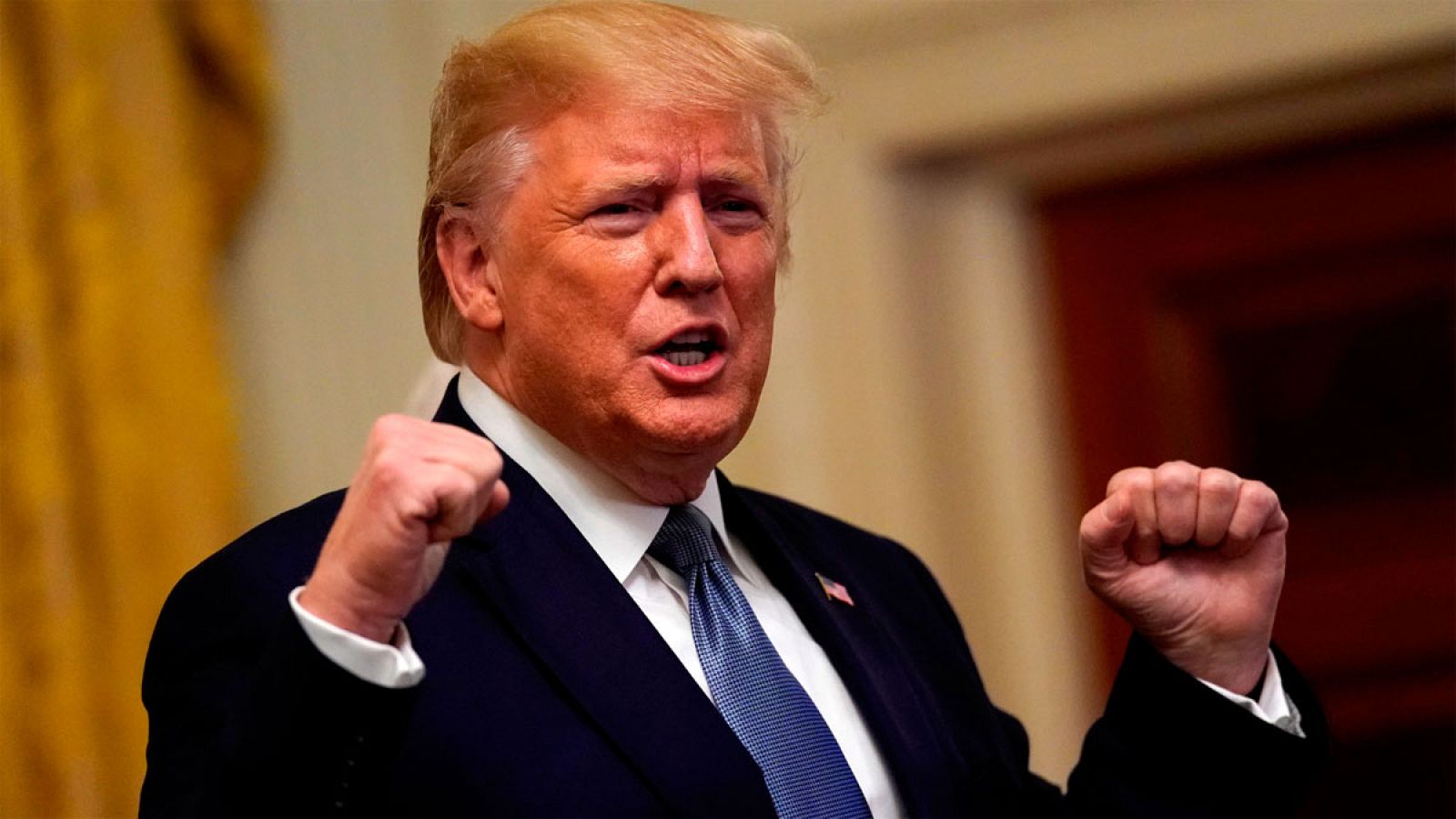 El presidente de EE.UU., Donald Trump