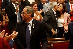 Fracasa la moción de censura contra Torra con el rechazo de la mayoría independentista y la abstención del PSC