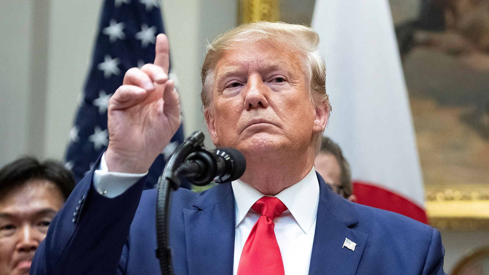 El presidente de EE.UU., Donald Trump