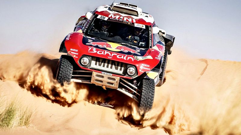 Carlos Sainz no puede con De Villiers y concluye segundo en el Rally de Marruecos