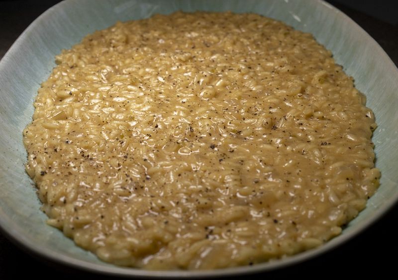 Receta de "risotto 4 quesos" de Dani Garca