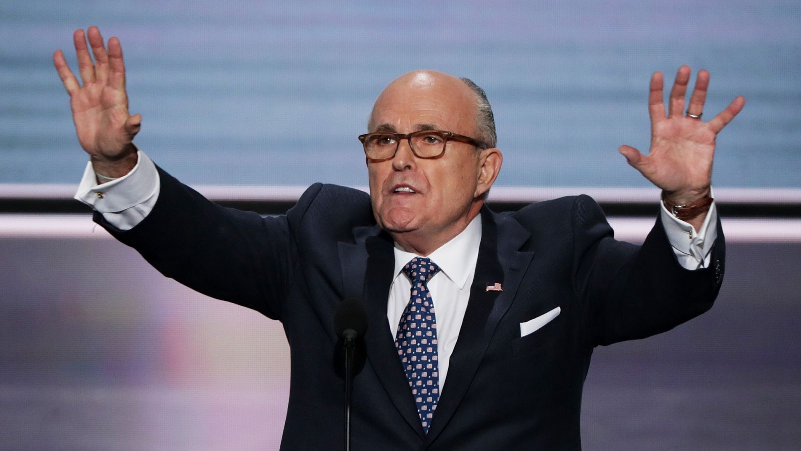 El abogado privado de Trump, Rudolph Giuliani