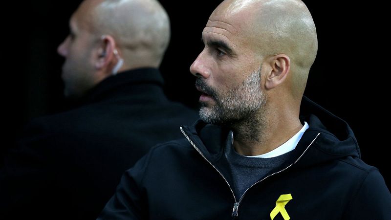 Pep Guardiola llama a la comunidad internacional a intervenir: "España, siéntate y habla"