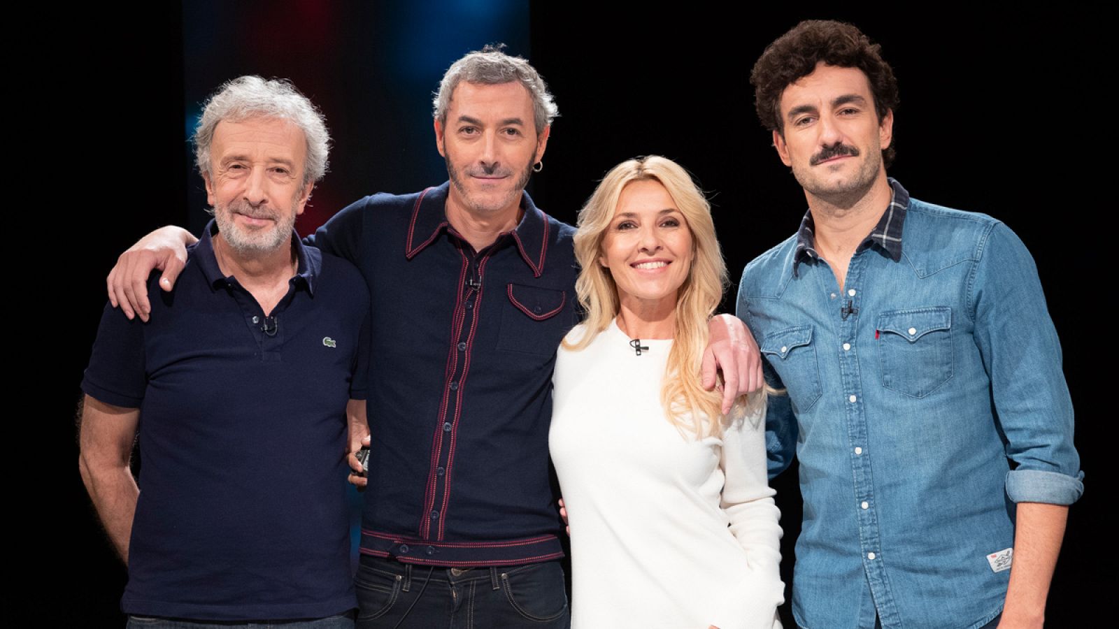 Eduardo Blanco, Cayetana Guillén Cuervo, Igor Legarreta y Miki Esparbé