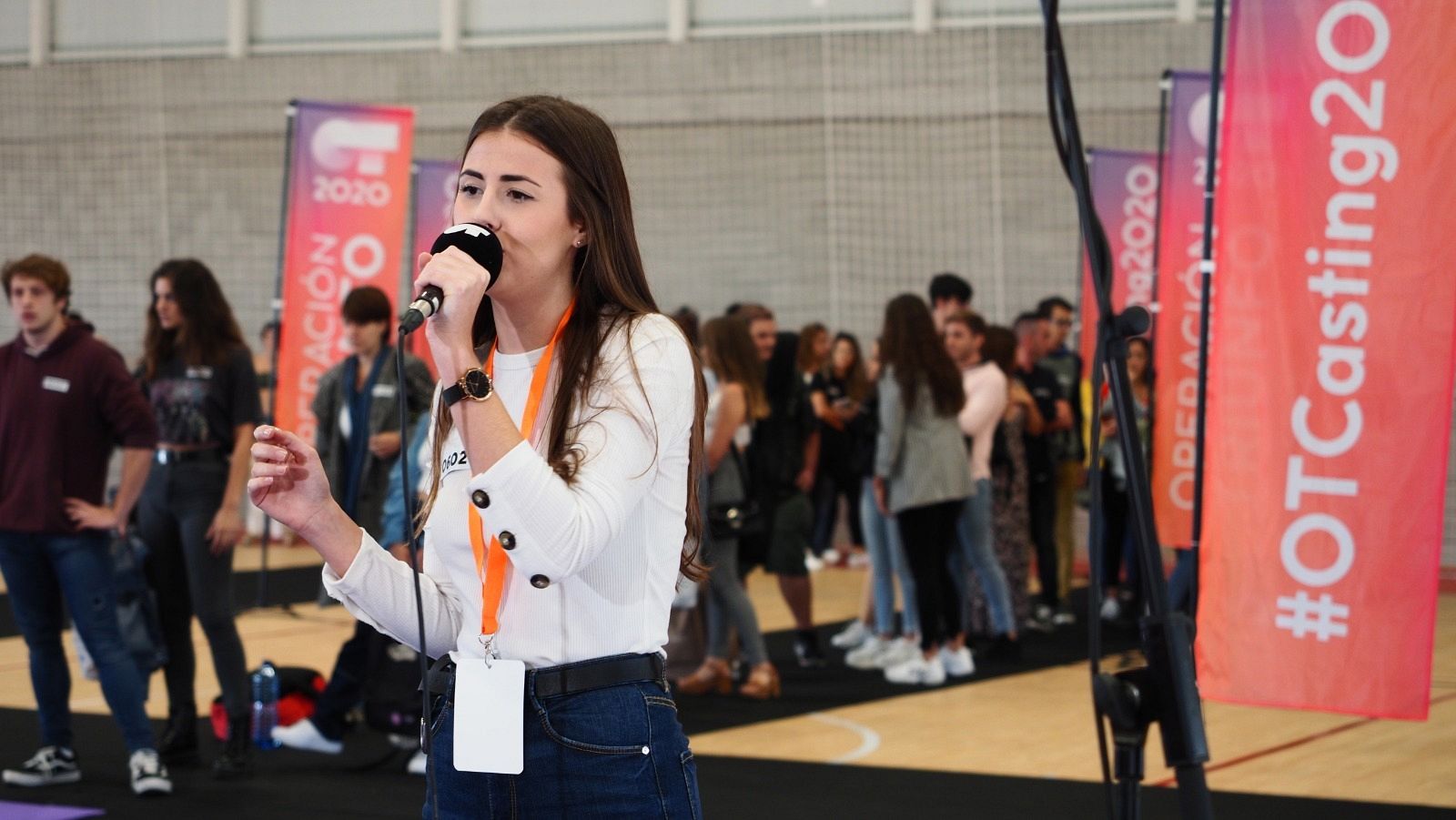 Primeros participantes en el casting