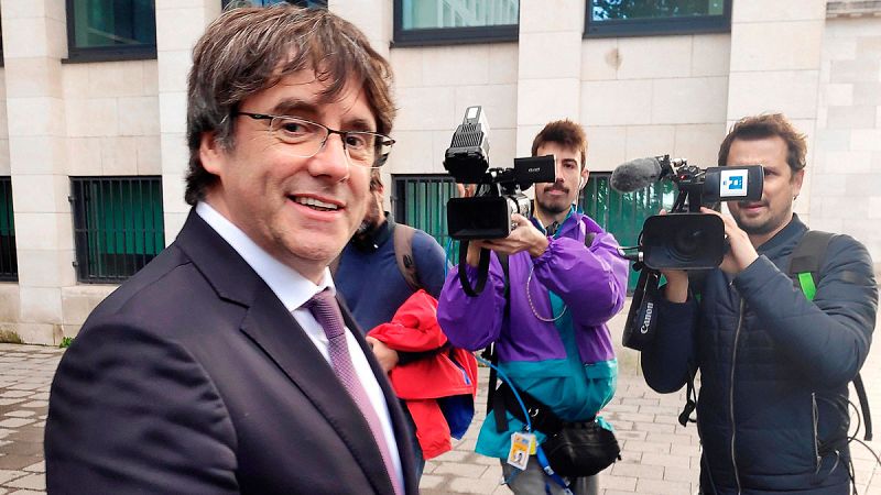La Justicia belga deja a Puigdemont en libertad sin fianza pero con condiciones tras notificarle su orden de detención