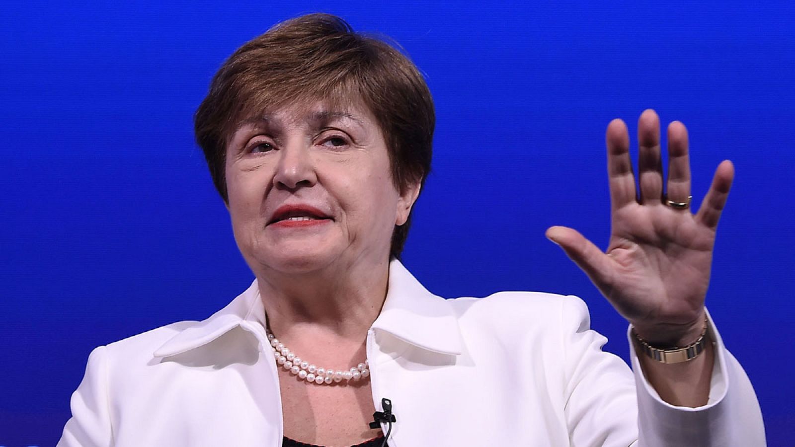La directora gerente del Fondo Monetario Internacional (FMI), Kristalina Georgieva.