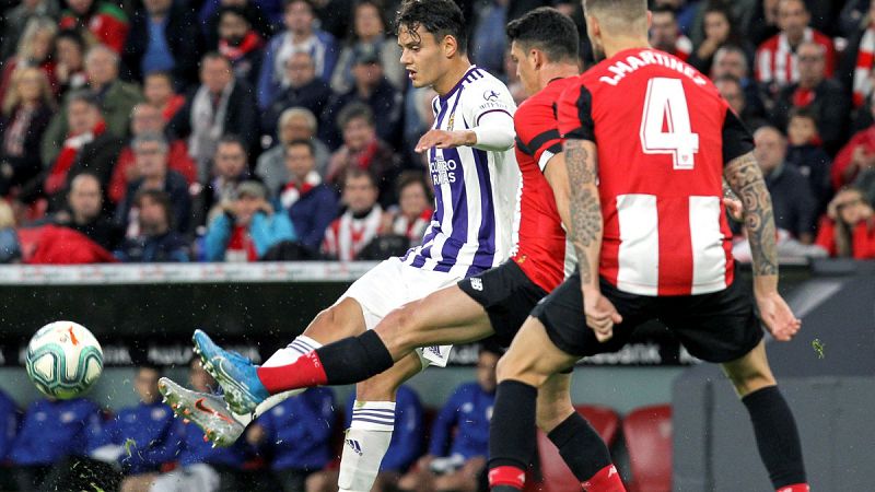 El Valladolid y la mala fortuna prolongan la racha negativa del Athletic de Bilbao