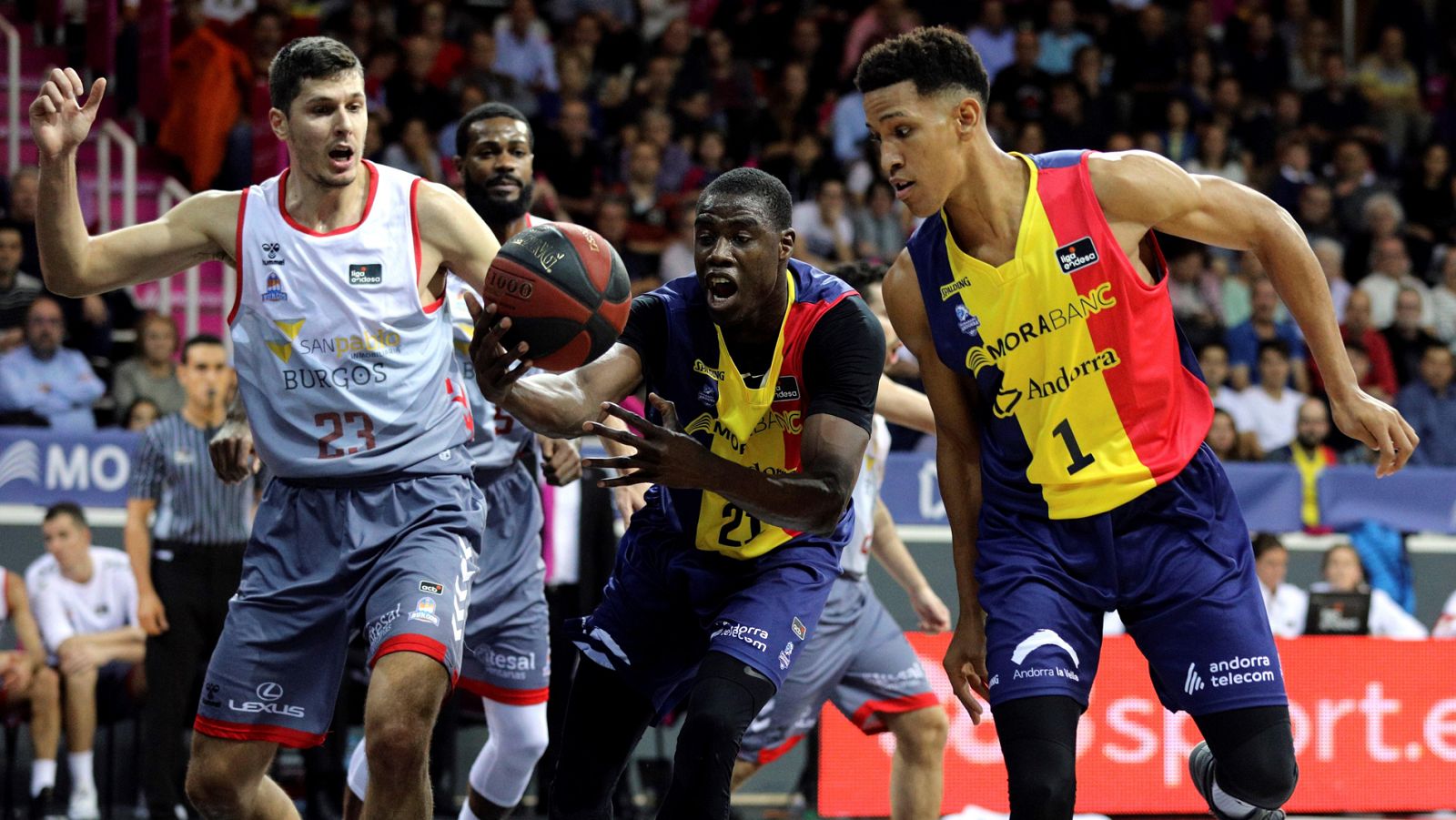 MoraBanc Andorra - San Pablo Burgos.