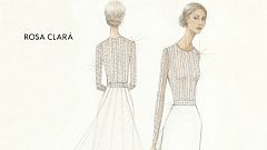 Mery Perelló elige un diseño de Rosa Clará para su vestido de novia