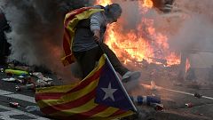 Fomento cifra en más de 7,3 millones de euros los daños en transporte e infraestructuras por las protestas en Cataluña