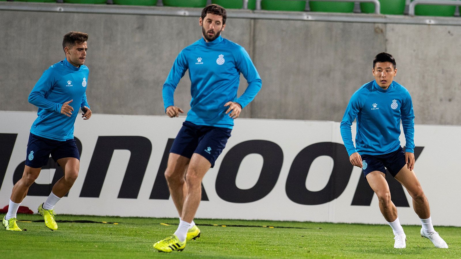 Entrenamiento del RCD Espanyol