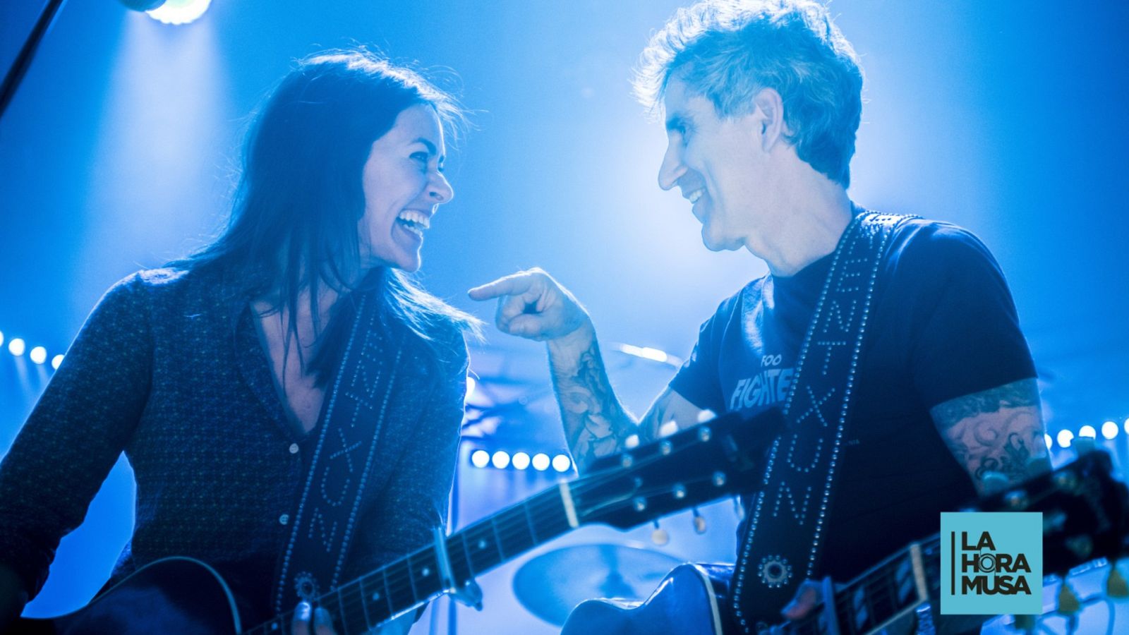 Maika Makosvki y Mikel Erentxun tocarán juntos en el plató de 'La Hora Musa'