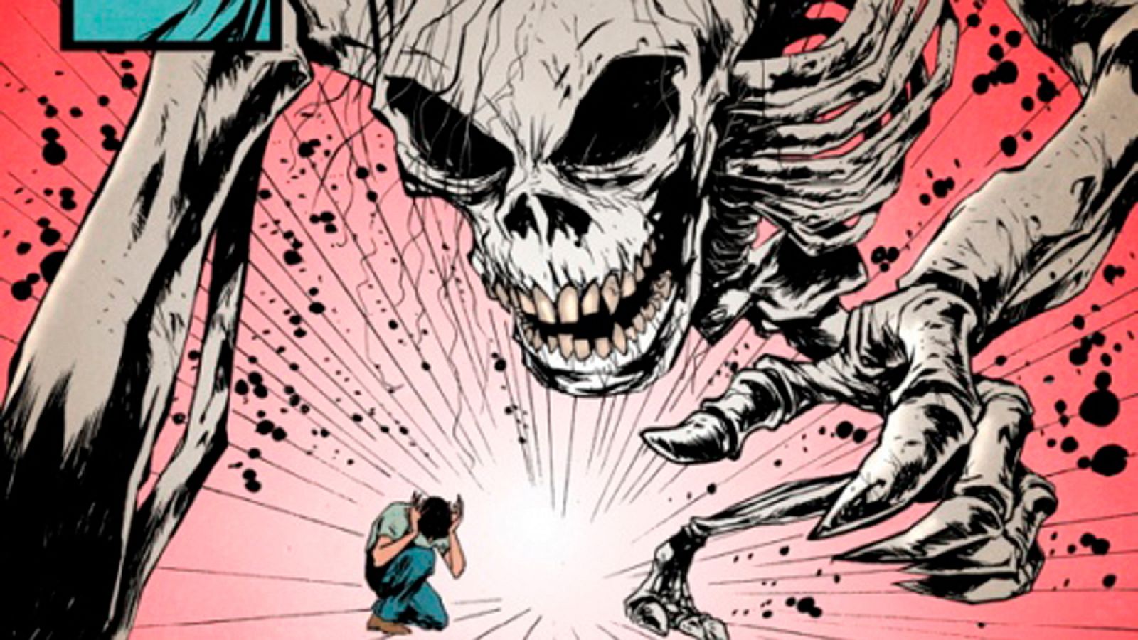 Detalle de una viñeta de 'Hungry Ghosts'