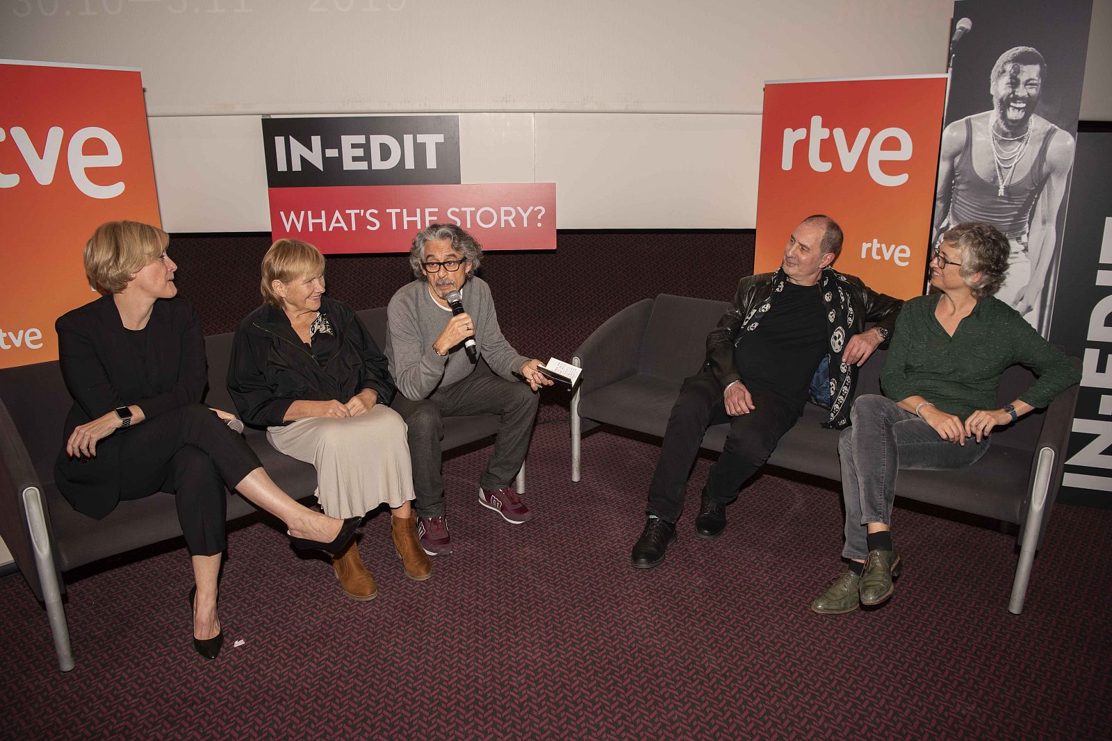 Rueda de prensa de la presentación del documental