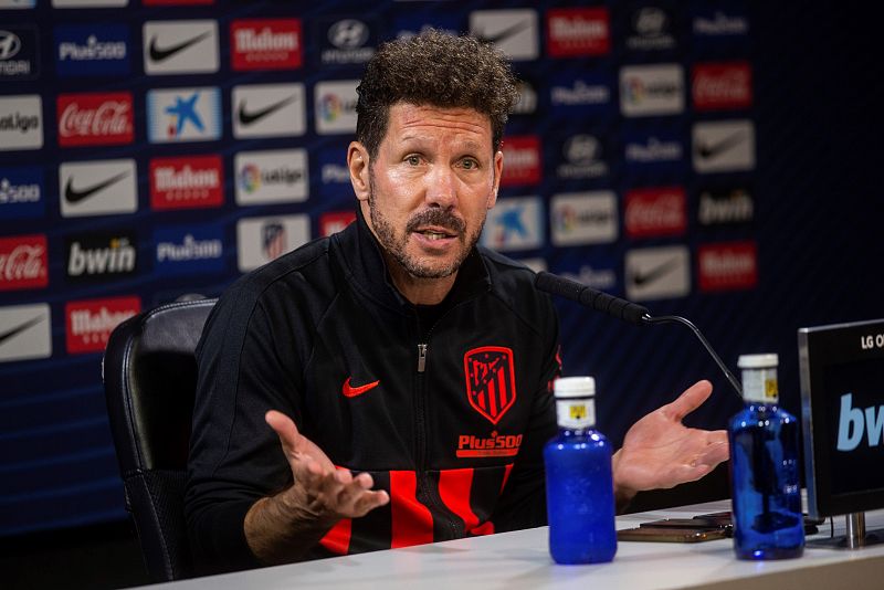 Simeone: "Lopetegui le ha dado al Sevilla un juego muy contundente"