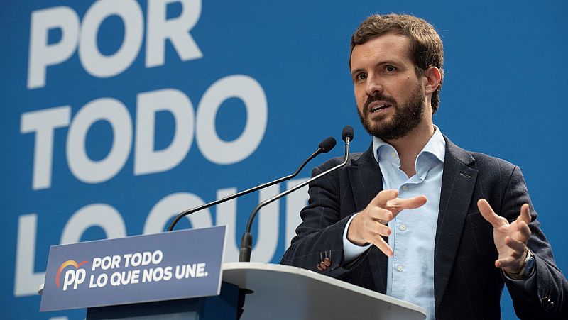 Casado dice que Sánchez "se ha quitado la careta en Halloween" y quiere revalidar el "Gobierno Frankenstein"