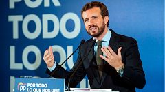 Casado, tras el debate: "Sánchez dejó muy claro que quiere volver a pactar con Torra y Junqueras"