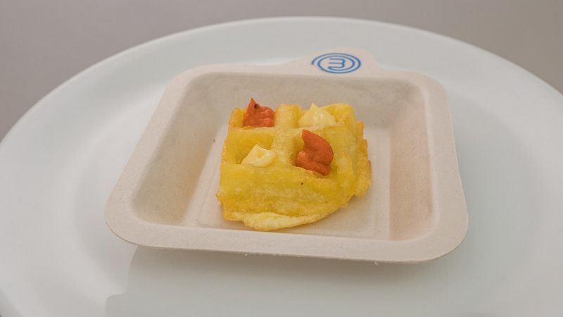 Receta de patatas bravas versin gofre