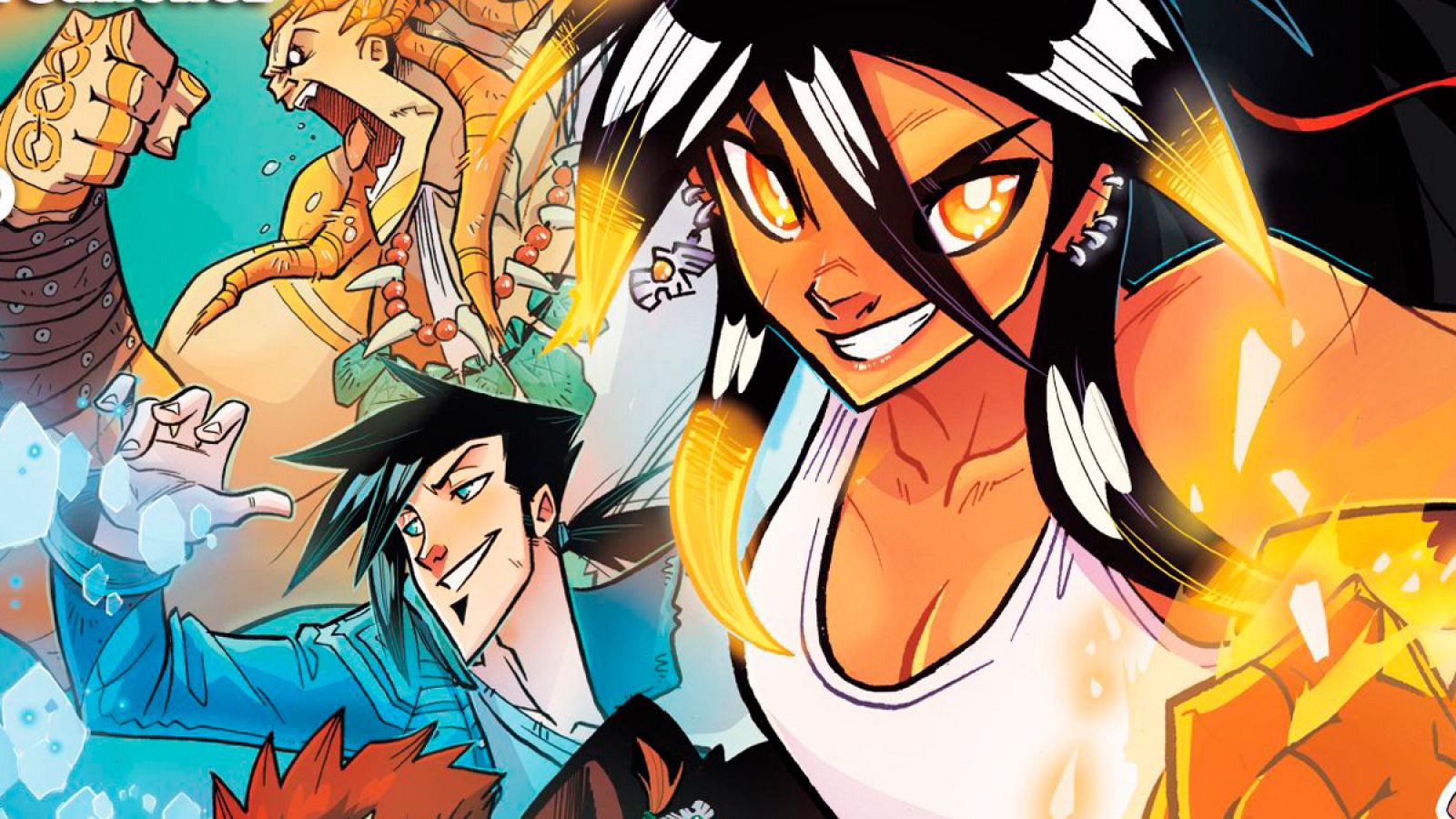 Detalle de la portada de 'Planeta Manga'