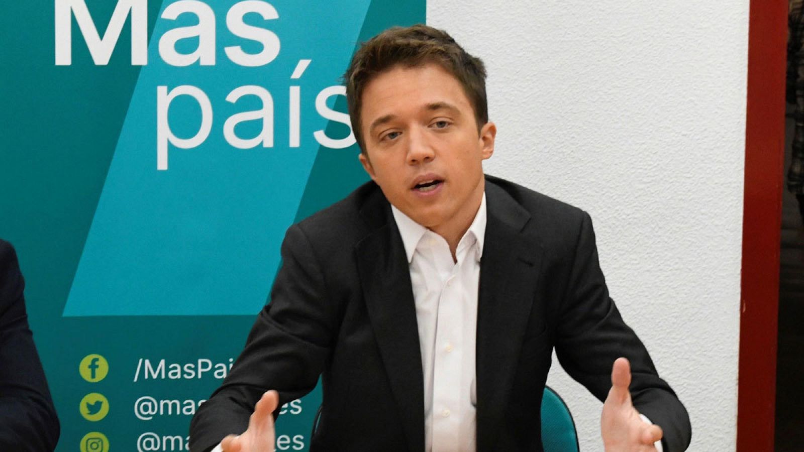 El líder de Más País, Íñigo Errejón