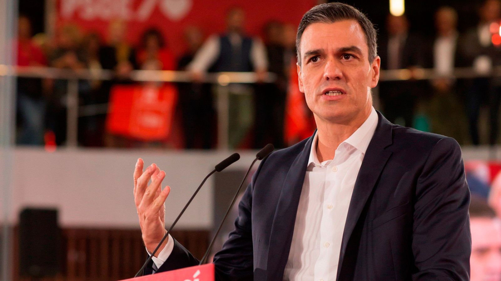 El presidente del Gobierno en funciones y candidato a la reeleción el 10N, Pedro Sánchez